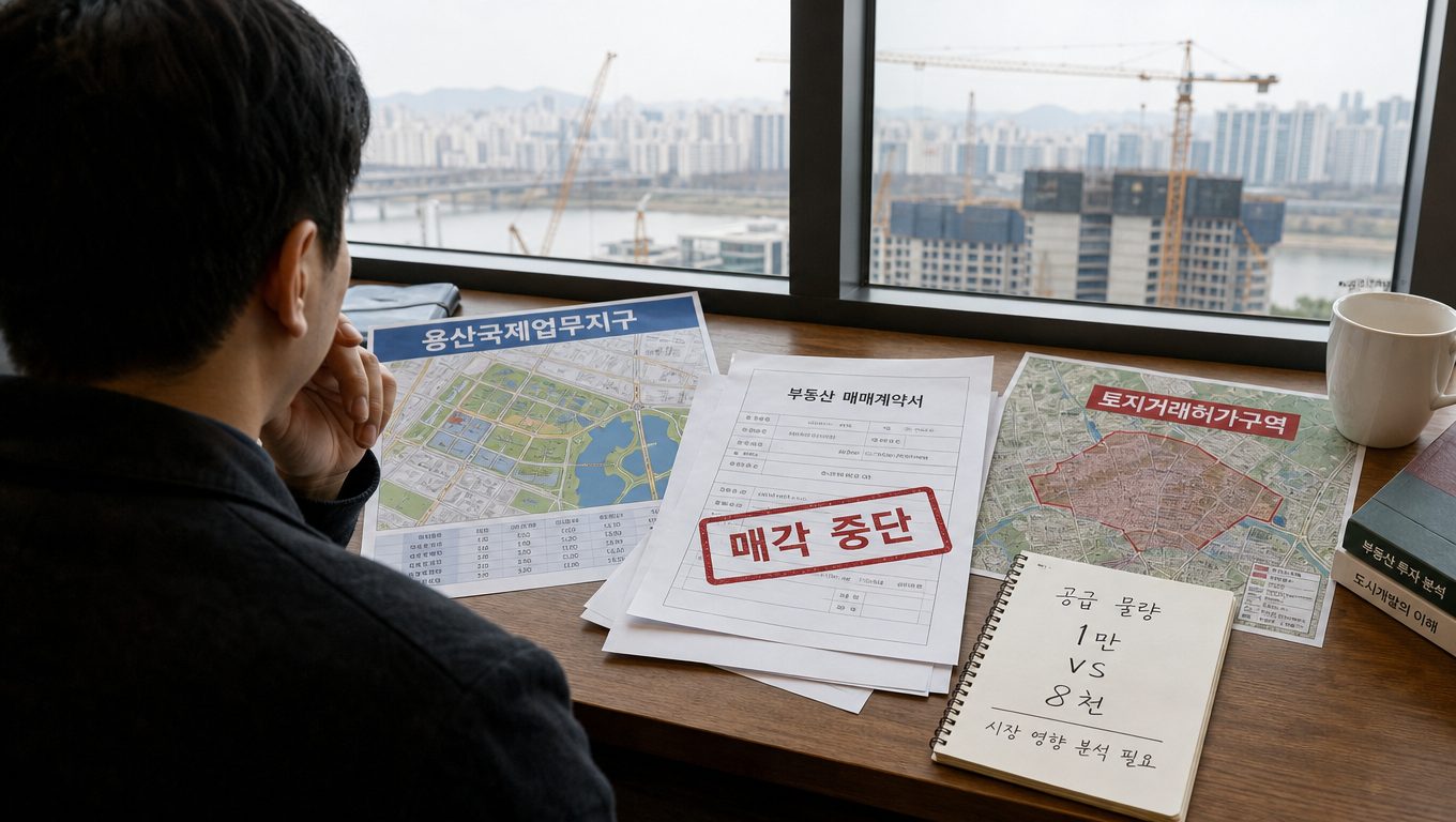 오세훈 용산국제업무지구 개발 구상과 추진 쟁점